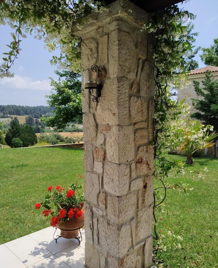 Siviri Traditional Stone House Villa Exterior photo