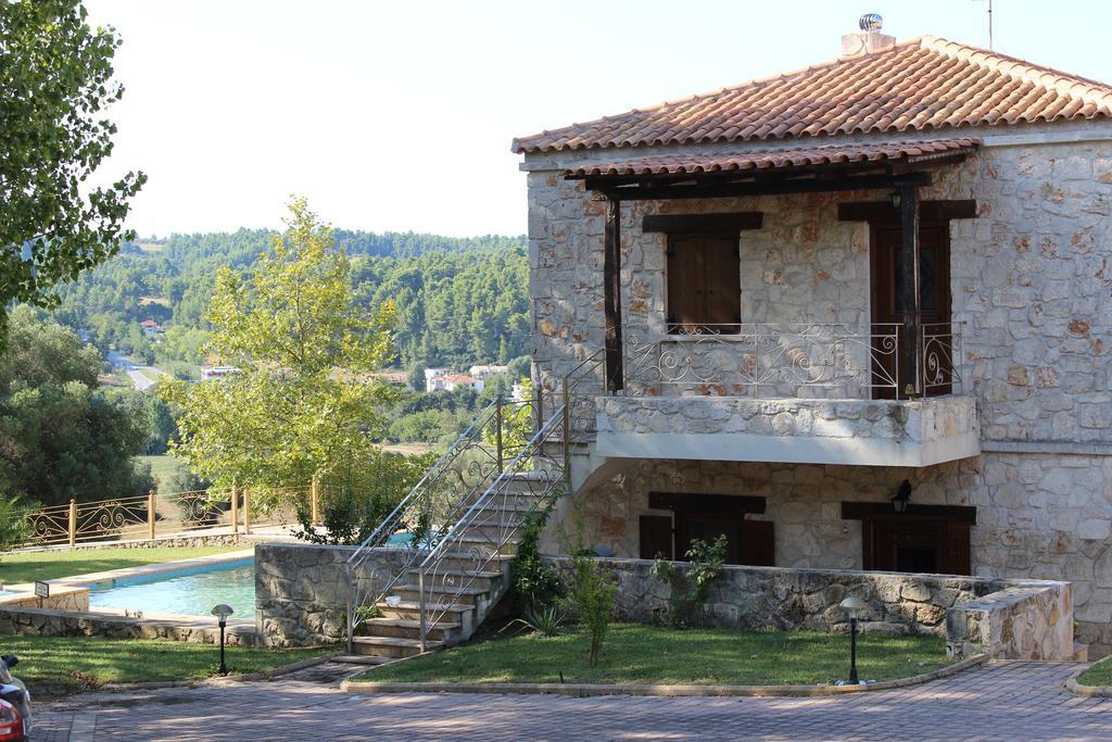 Siviri Traditional Stone House Villa Exterior photo